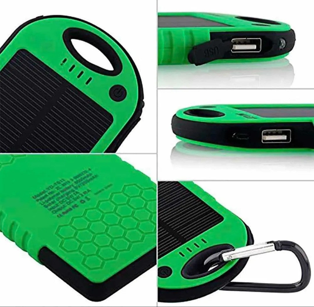 CARGADOR SOLAR 22000 mAh COLORES